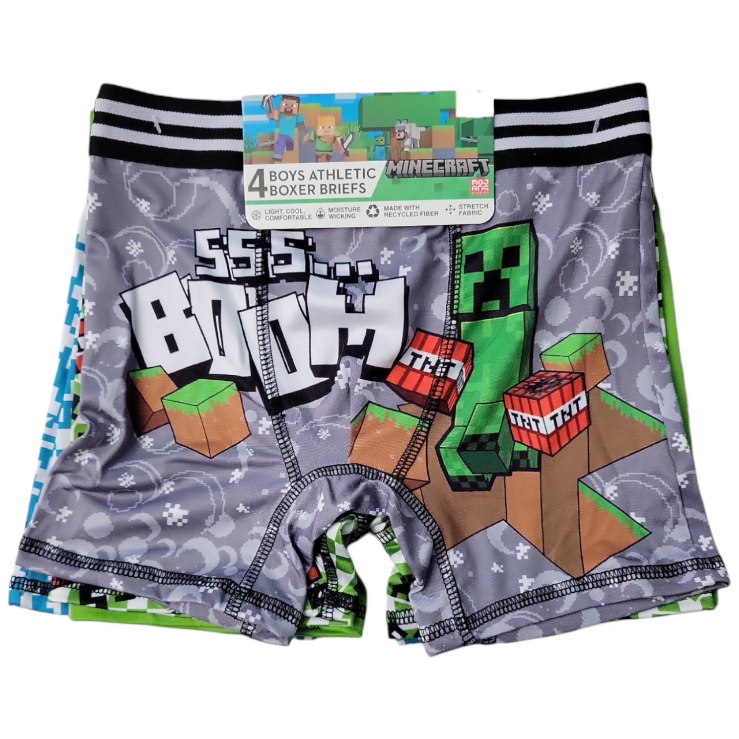 Character Boys 4-Pack Moisture Wicking Comfortable Boxer Brief - Picture 5 of 12
