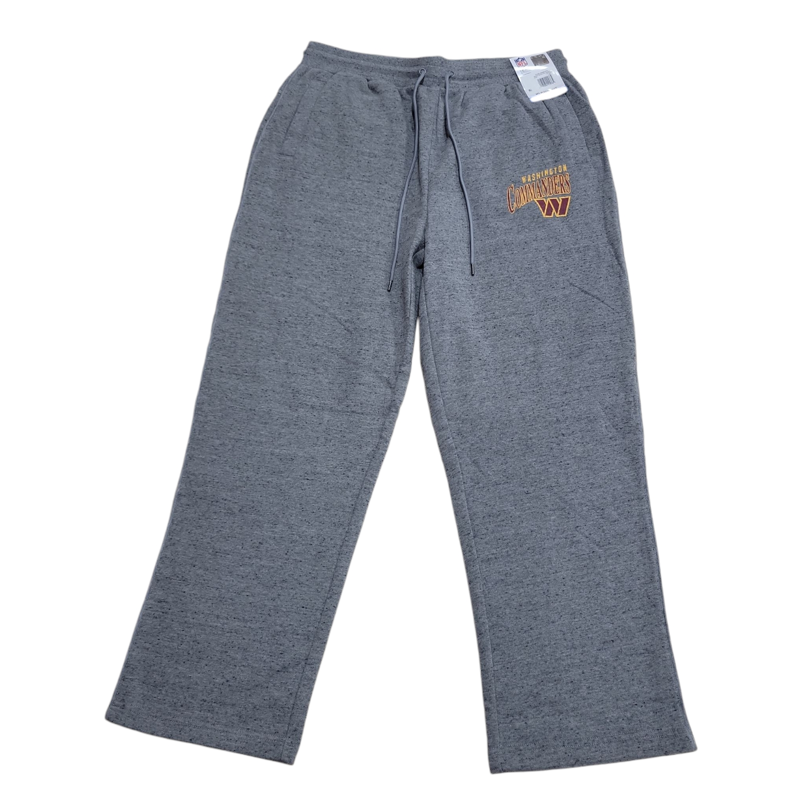 NFL Adult Drawstring Pockets Relaxed Fit Comfortable Soft Fleece Pants