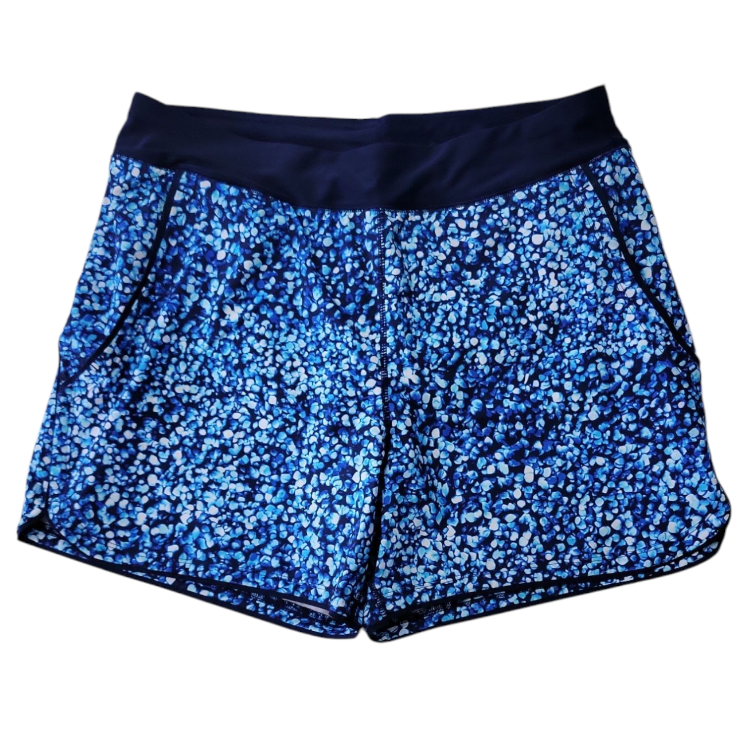 Lands' End Women's Stretch 5" Swim Board Short Bottoms - Picture 5 of 8