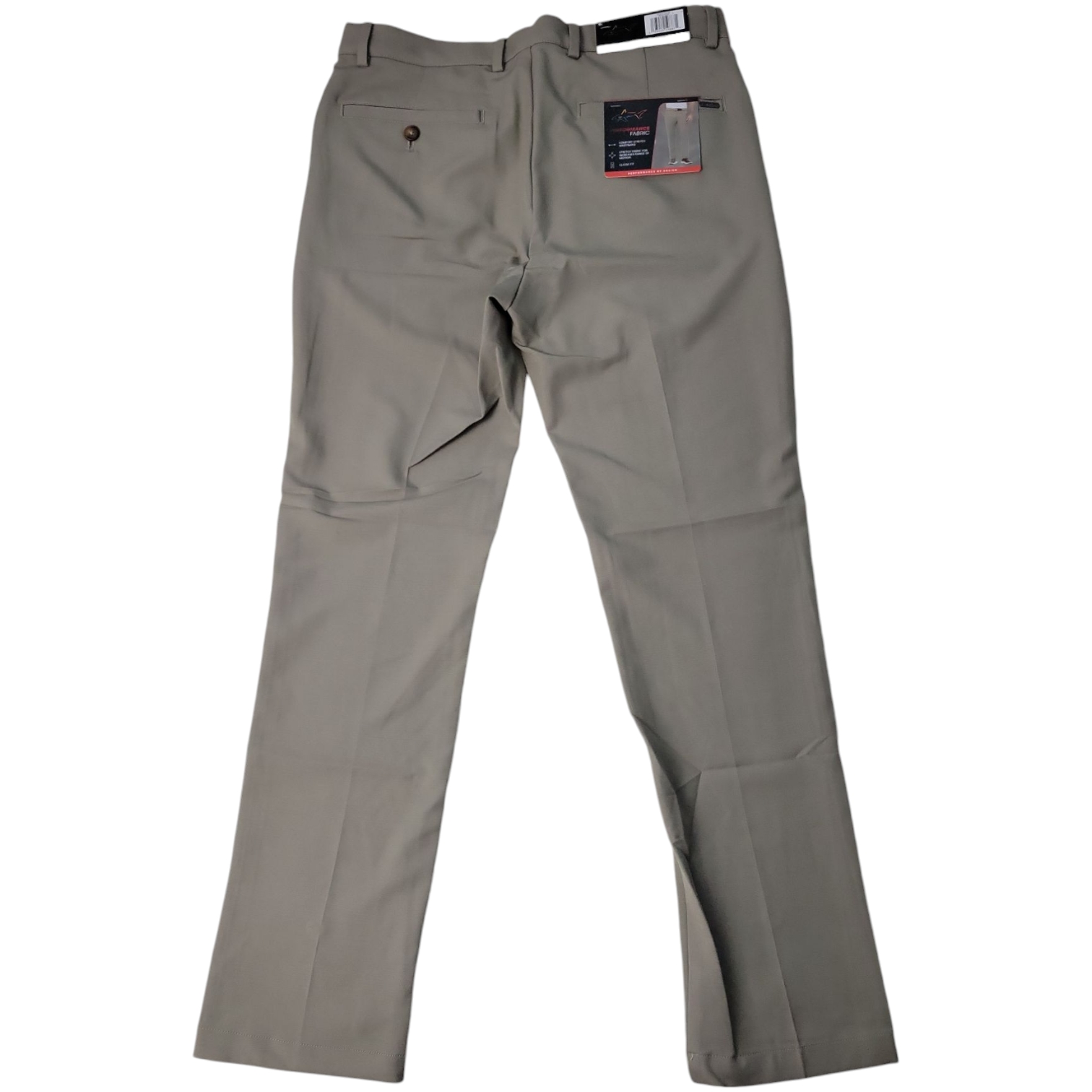 Greg Norman Men's Golf Performance Stretch Fabric Classic Fit Pant - Picture 8 of 11