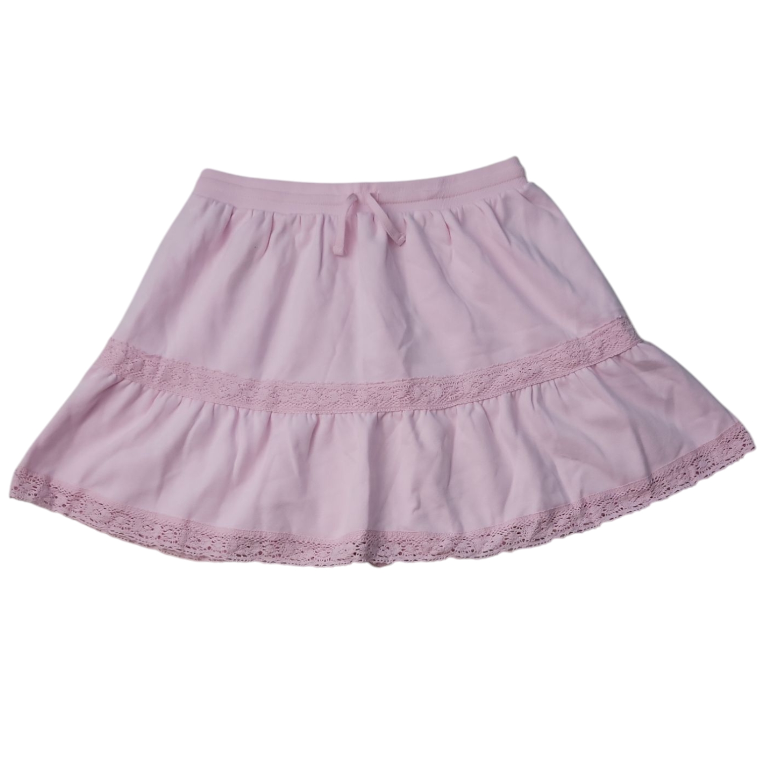 Treasures By Shabby Chic Womens Lace Hem Soft Skirt