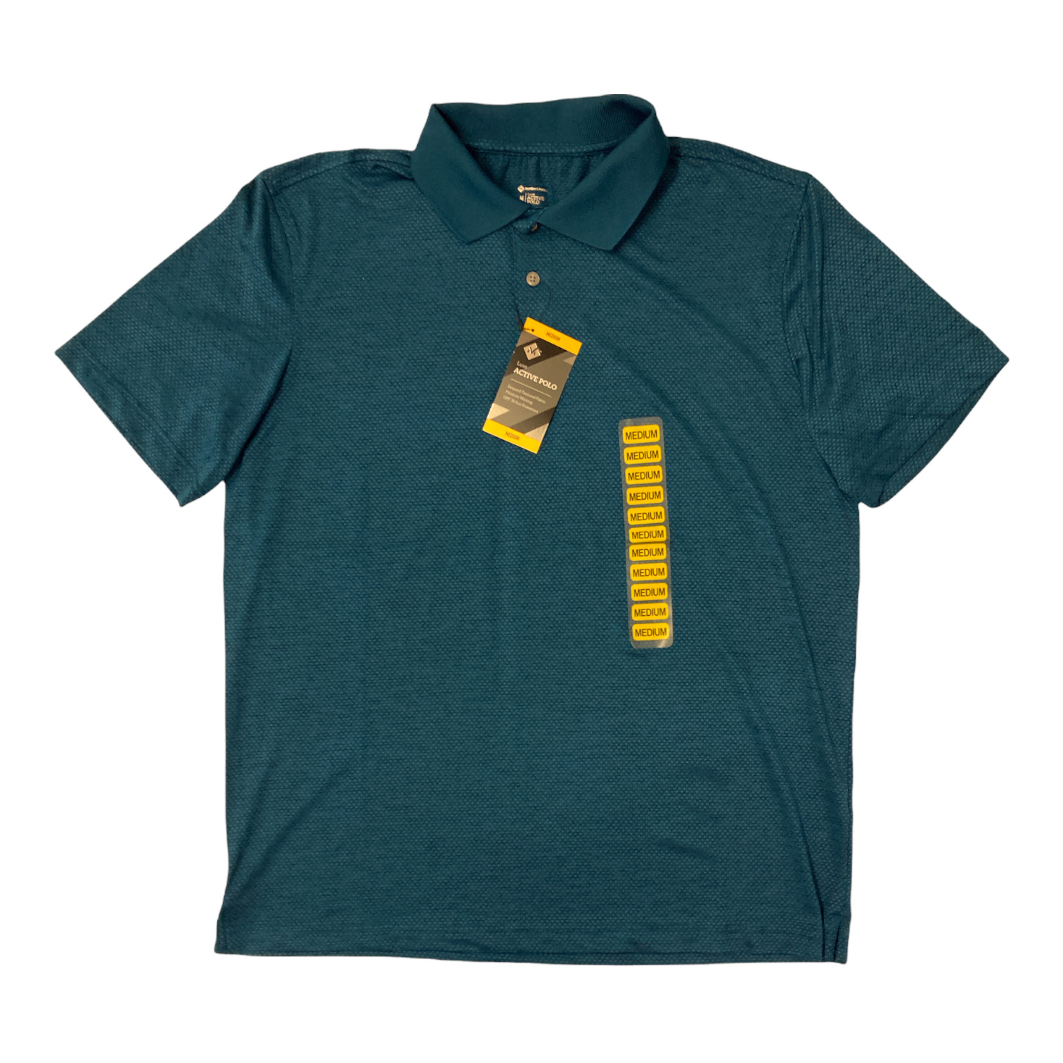 Участники отмечают мужское роскошное жаккардовое поло с активной текстурой Members Mark 2890₽