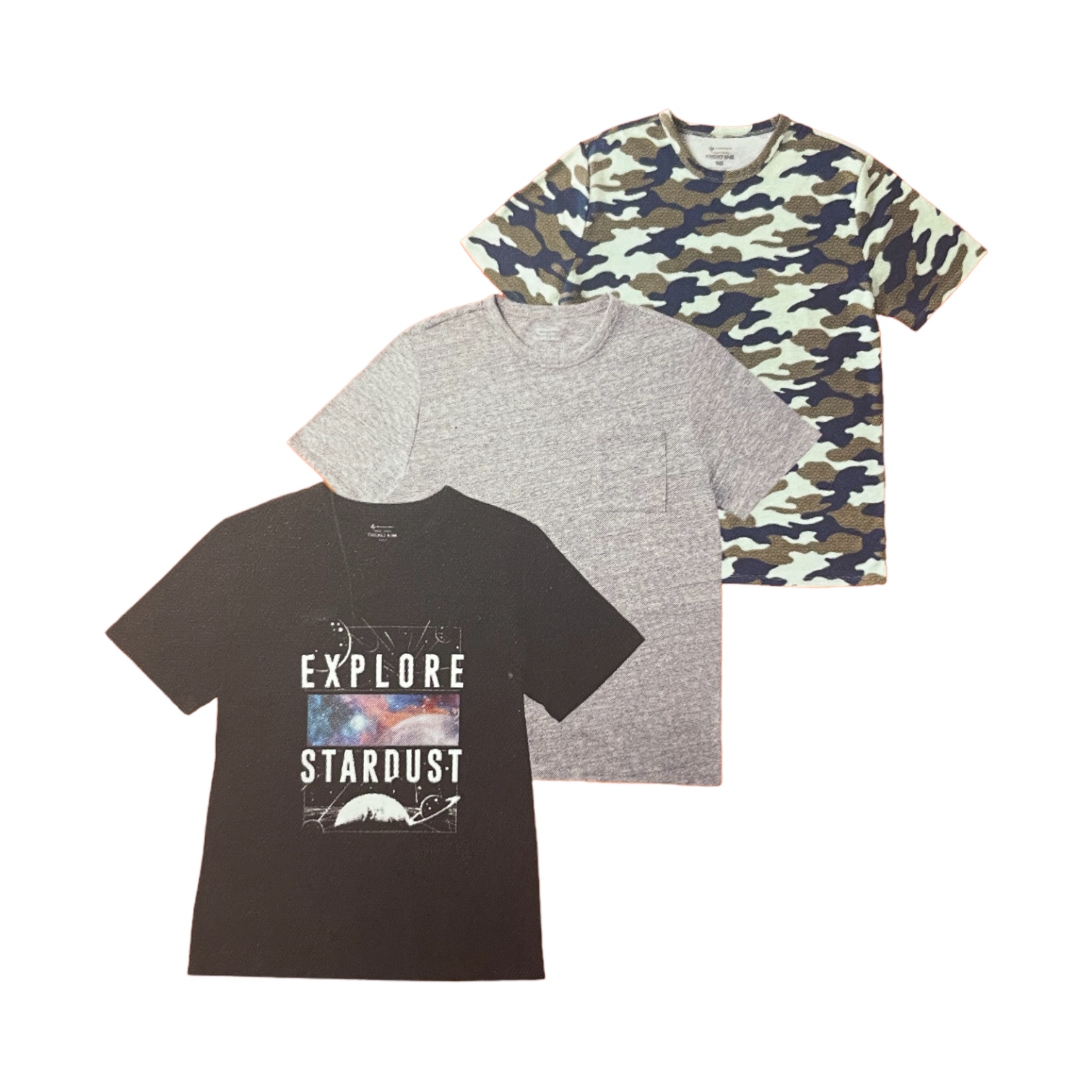 Member's Mark Boy's 3-Pack My Favorite Short Sleeve Crew Neck Tees - Picture 3 of 4