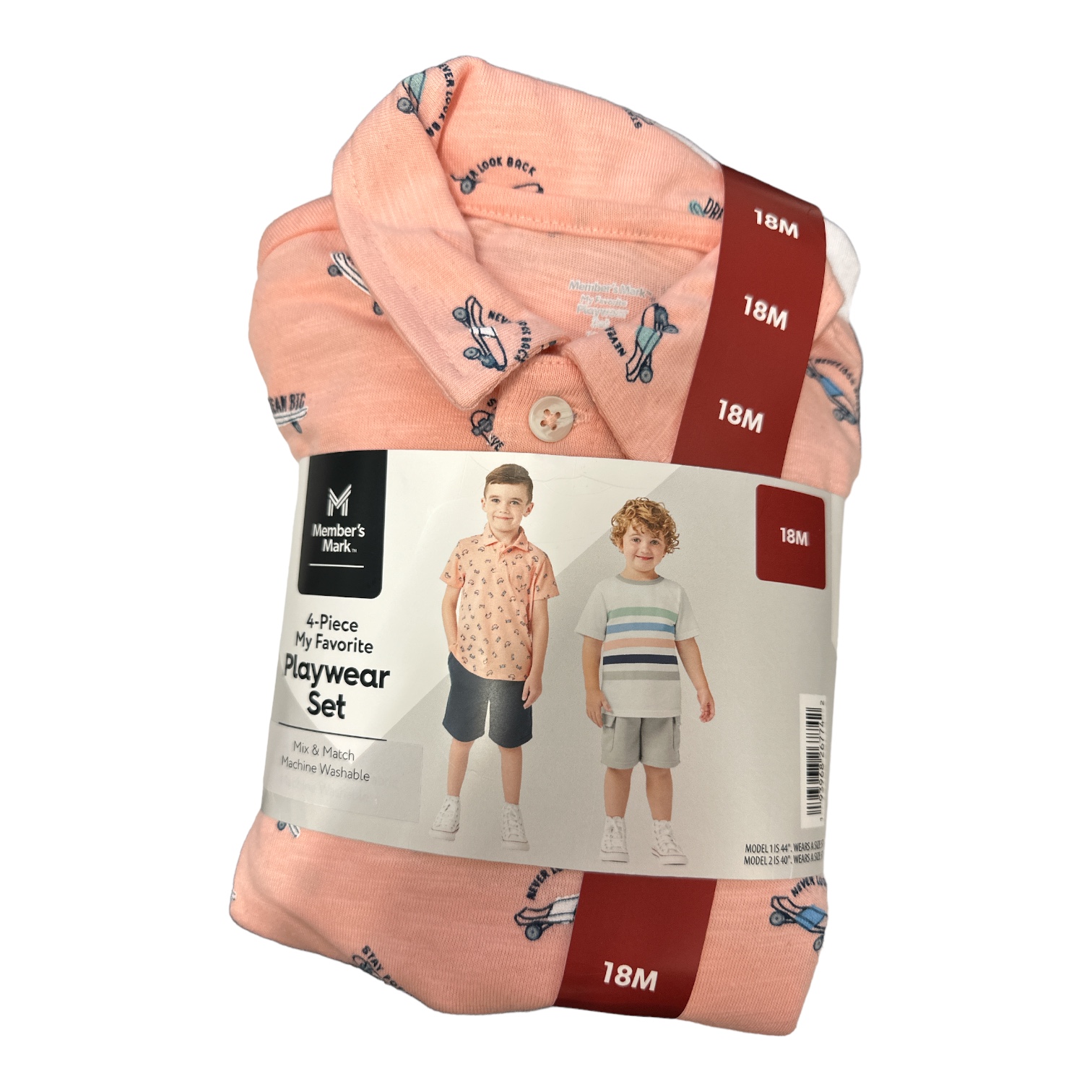 Member's Mark Boy's 4-Piece My Favorite Mix & Match Playwear Set - Picture 9 of 9