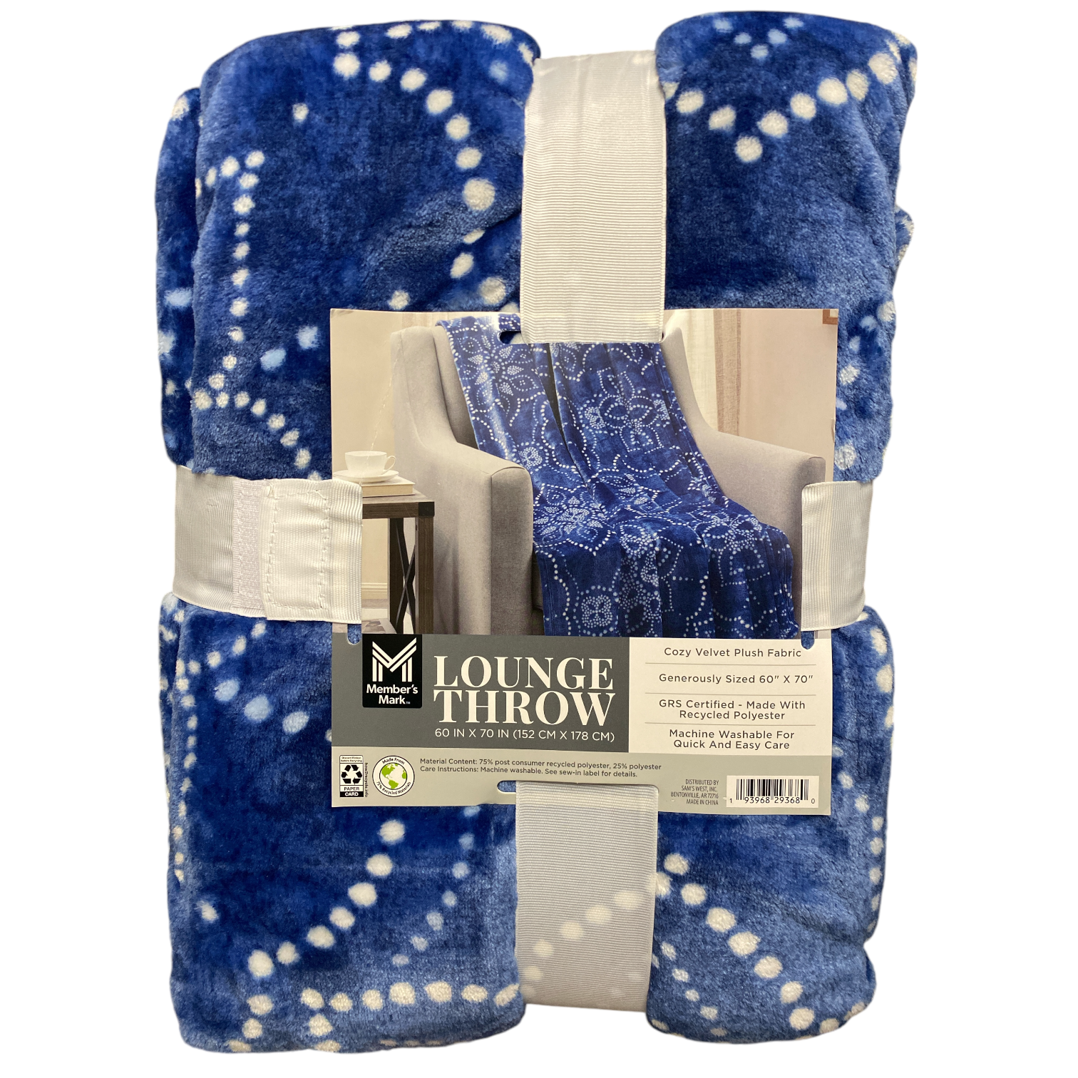 Участники отмечают обратимое бархатисто-мягкое покрывало для гостиной 60 x 70 6190₽