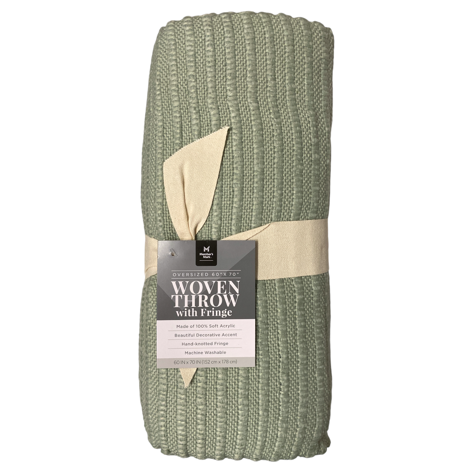 Members Mark Легкий и мягкий чехол из 100 акрила на шнуровке 60 x 70 6290₽