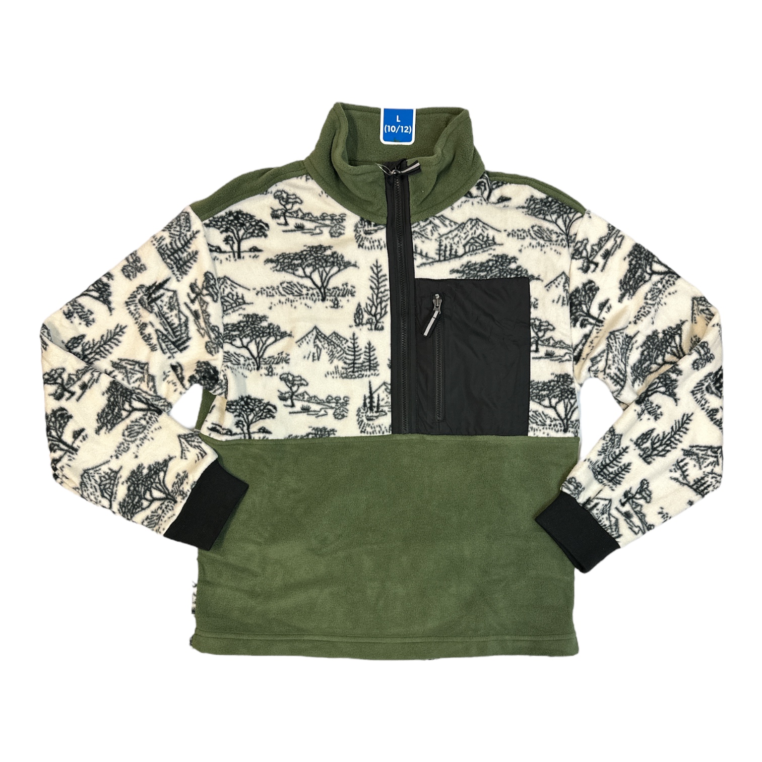 Member's Mark Boy's Easy Pull-On Half-Zip Fleece Pullover - Picture 5 of 5