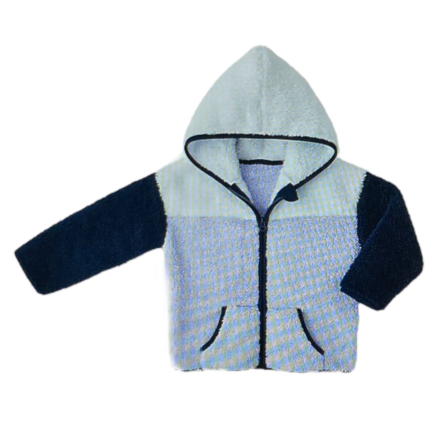Member's Mark Girl's 3 Piece Cozy Full Zip Hooded Jacket Set - Picture 9 of 9