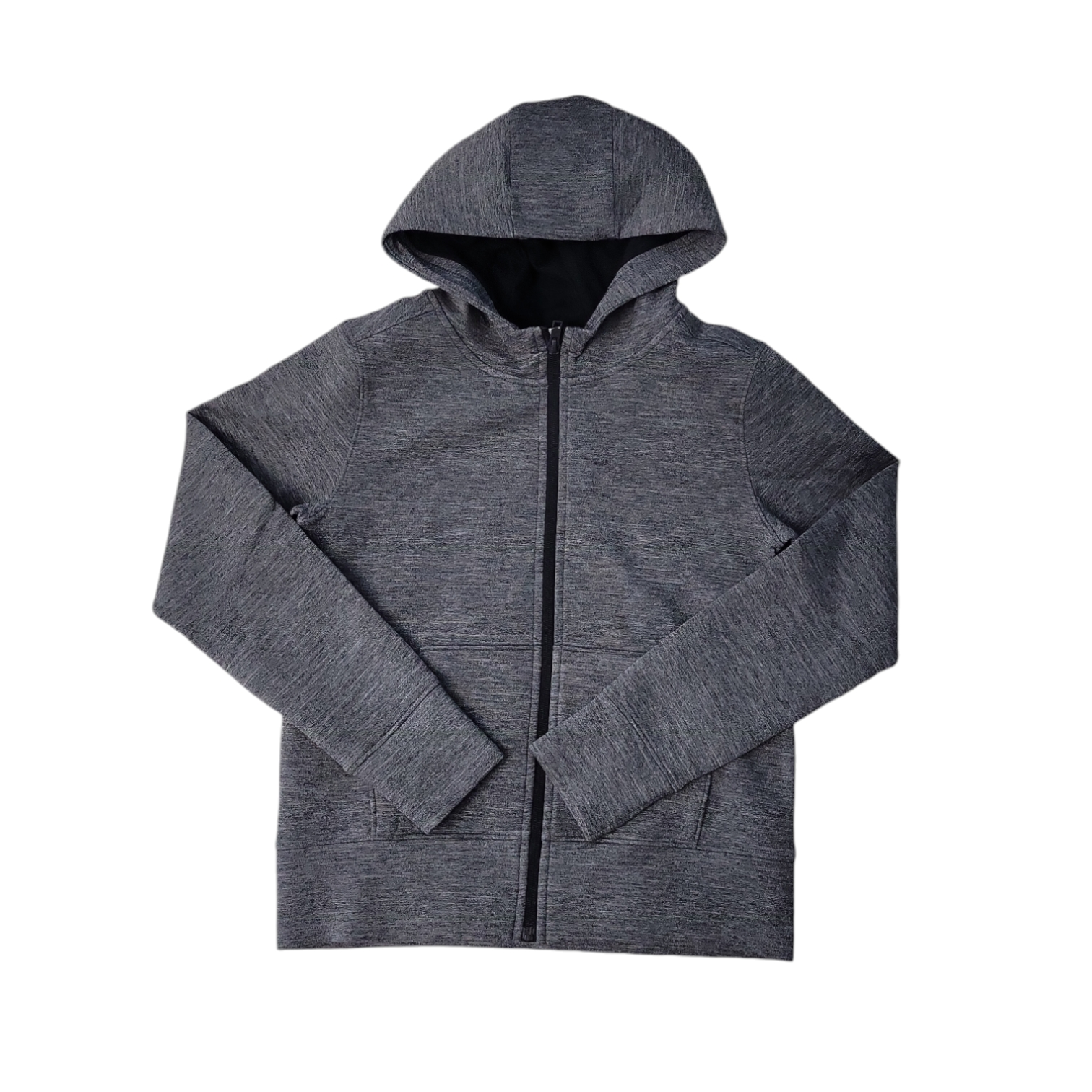 Member's Mark Boys Kangaroo Pocket Stretchy Full-Zip Everyday Tech Jacket - Picture 4 of 7