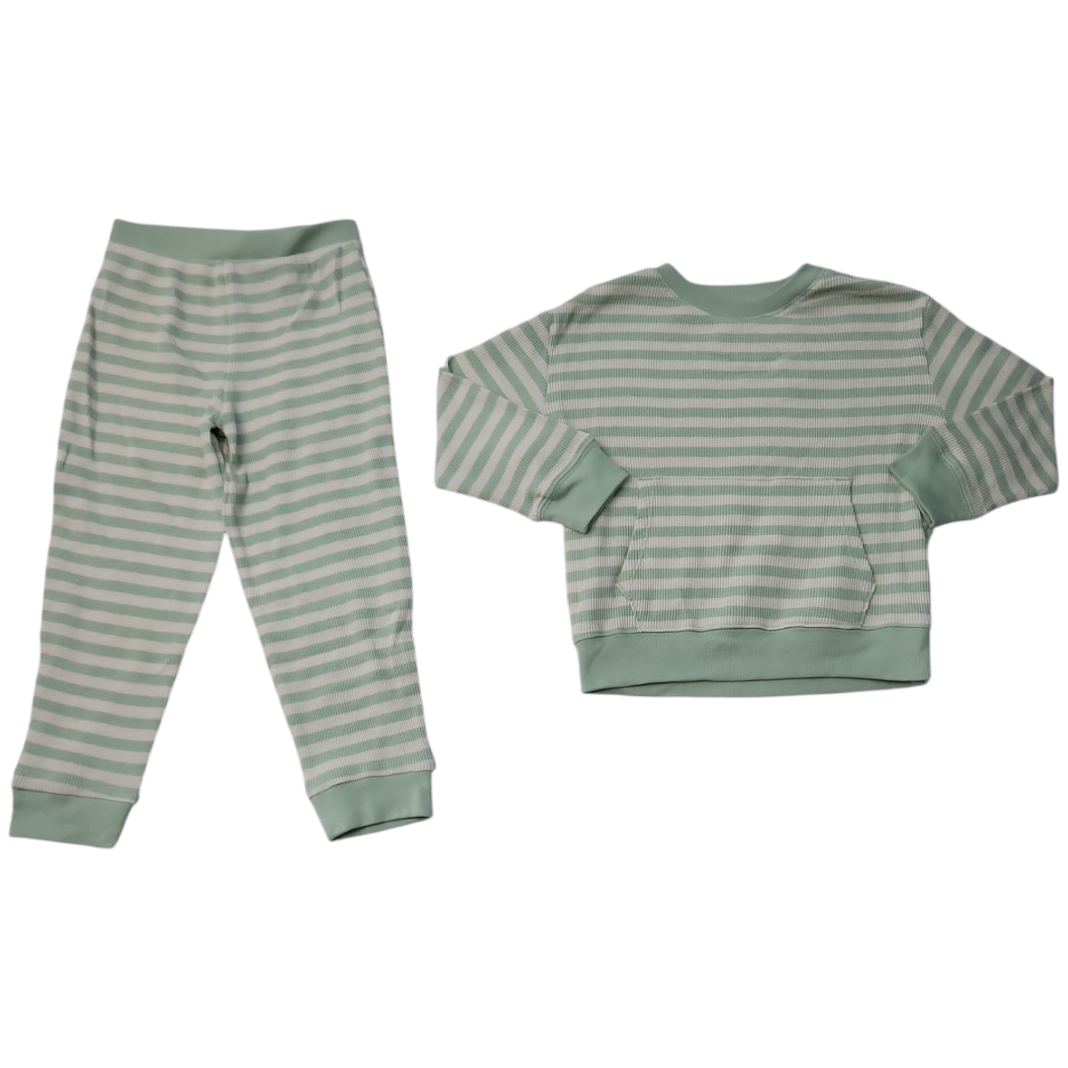 Member's Mark Girls 2-Piece Long-Sleeve Shirt Jogger Playwear Set - Picture 6 of 15
