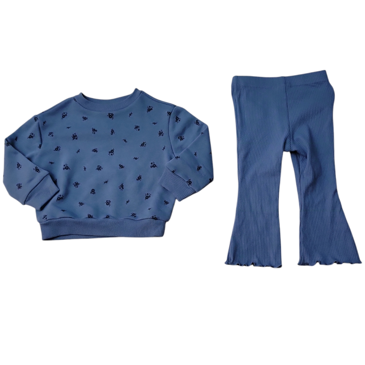 Member's Mark Girls 2-Piece Long-Sleeve Shirt Jogger Playwear Set - Picture 12 of 15