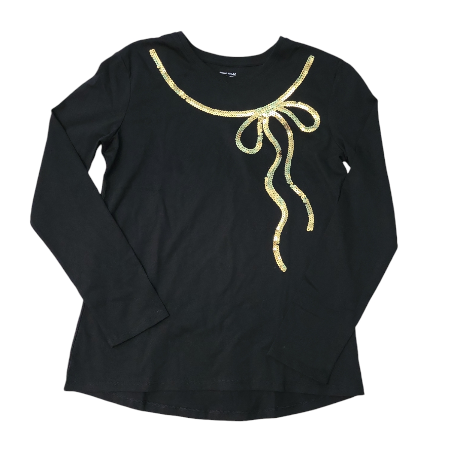 Member's Mark Round Neck Comfort Easy Care Long Sleeve Graphic Tee - Picture 10 of 12