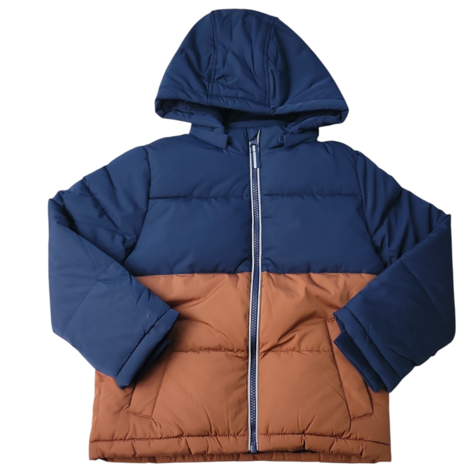 Member's Mark Toddler & Boys Wind Resistant Removable Hood Puffer Jacket - Picture 11 of 12