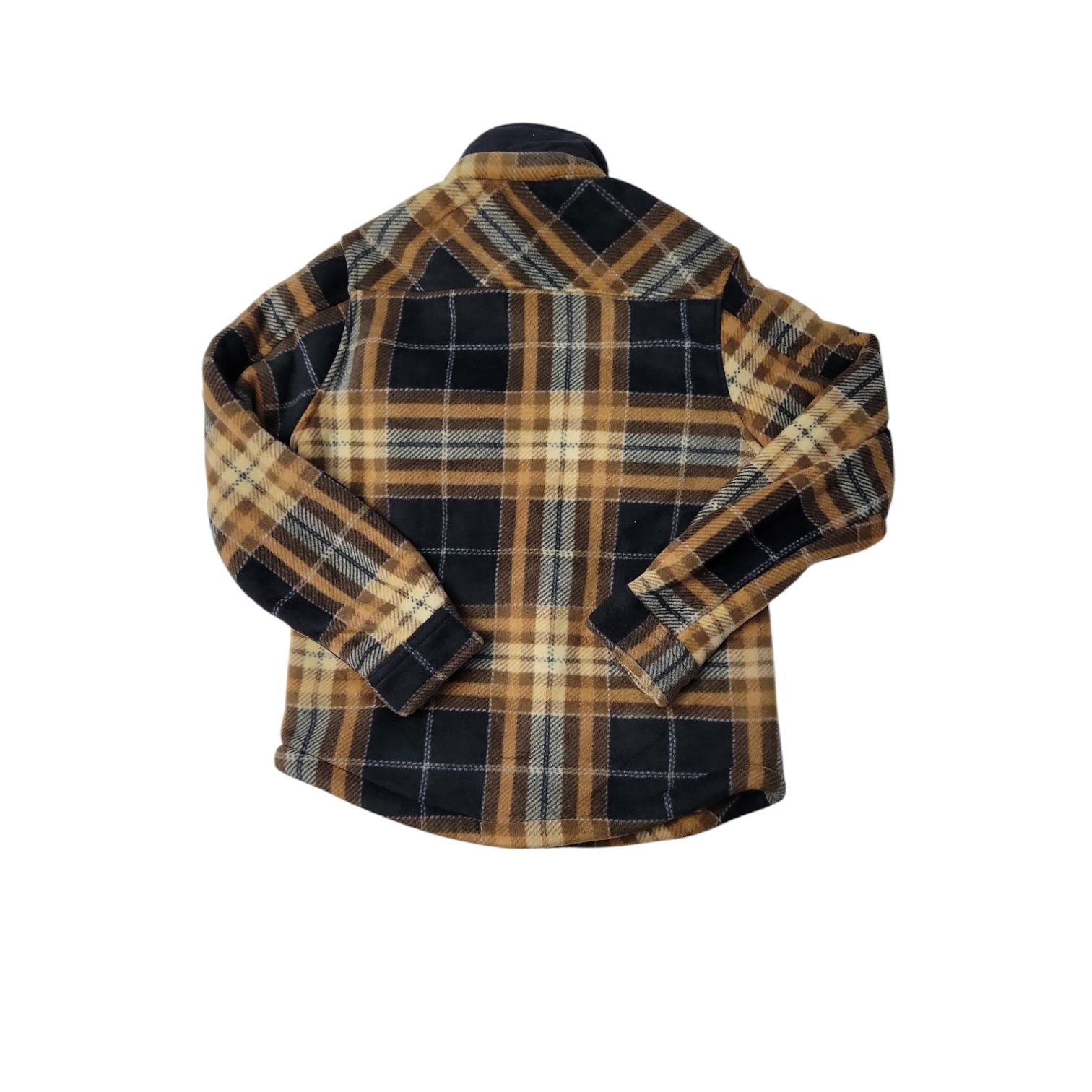 Member's Mark Boys Snapped Closure Fleece Sherpa Lined Shacket - Picture 6 of 7