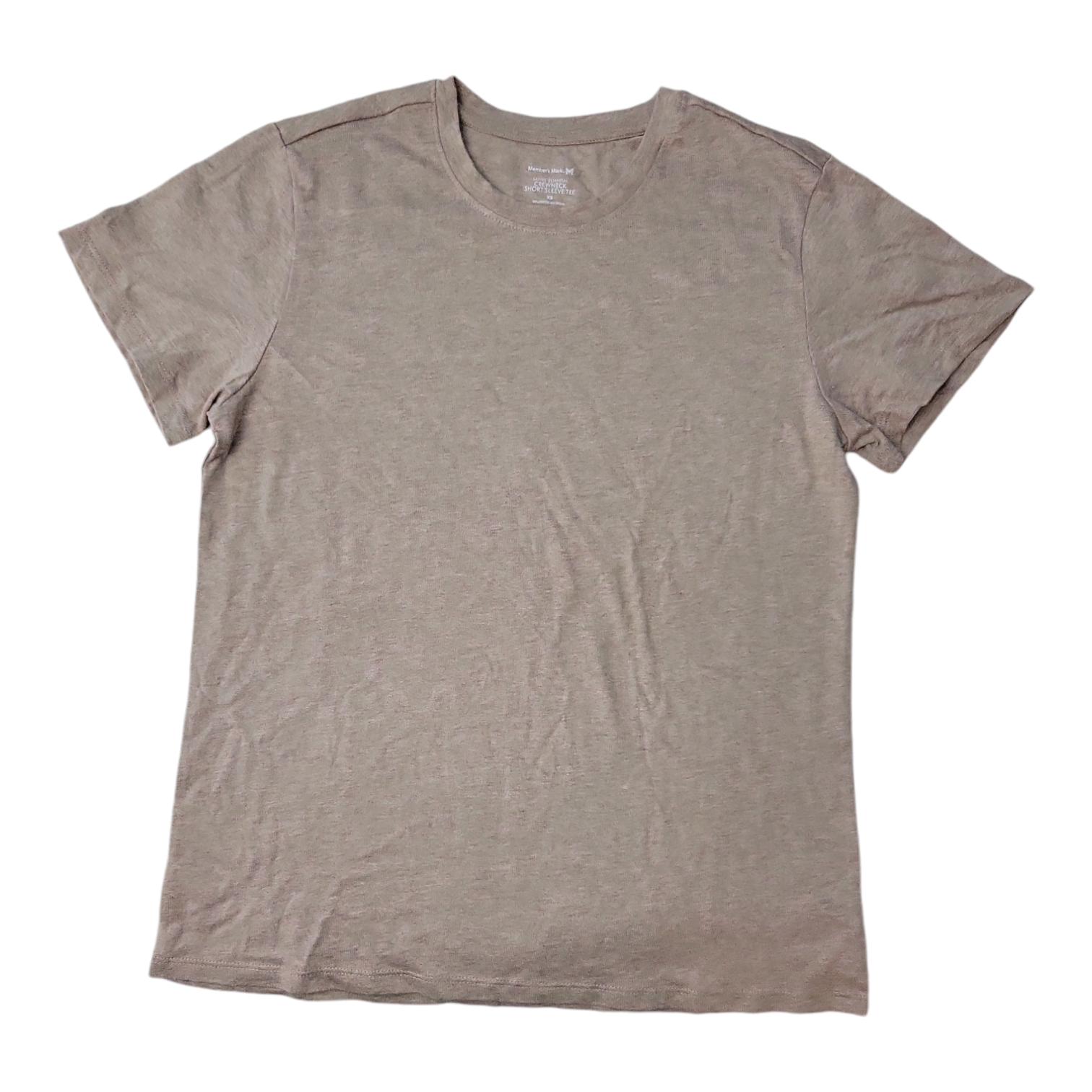 Members Mark Women's Essential Short Sleeve Relaxed Fit Crewneck Tee - 第 22/25 張圖片