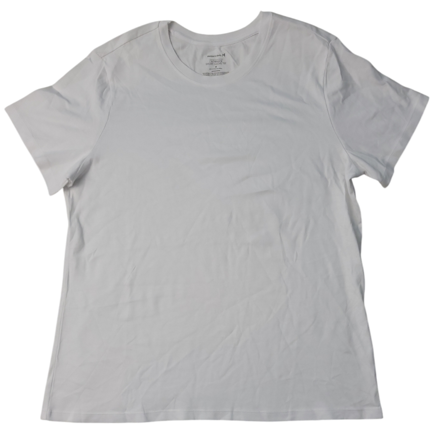 Members Mark Women's Essential Short Sleeve Relaxed Fit Crewneck Tee - 第 24/25 張圖片