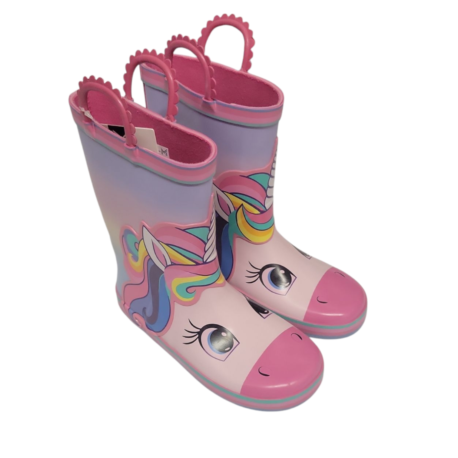 Member's Mark Toddler Girls Waterproof Rubber Rain Boot