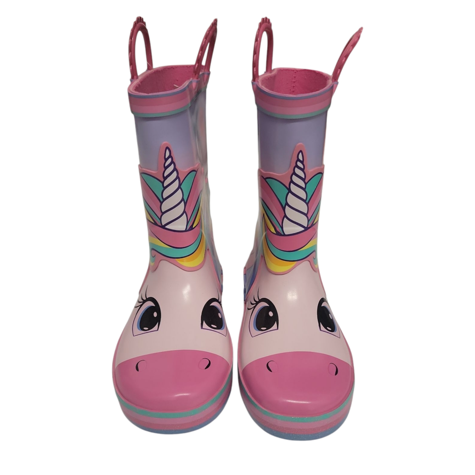Member's Mark Toddler Girls Waterproof Rubber Rain Boot
