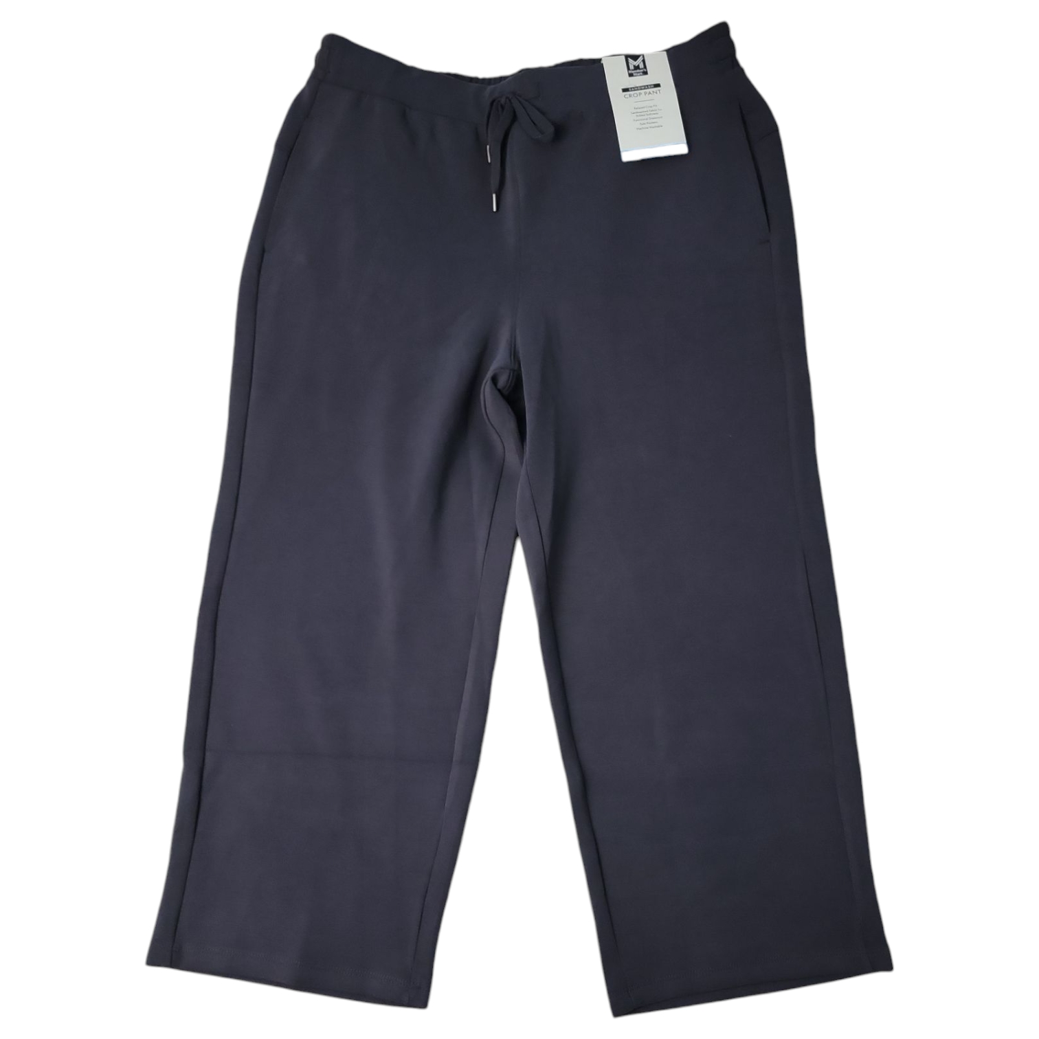 Member's Mark Women's Soft Sandwash Wide Leg Crop Pant - Picture 4 of 9