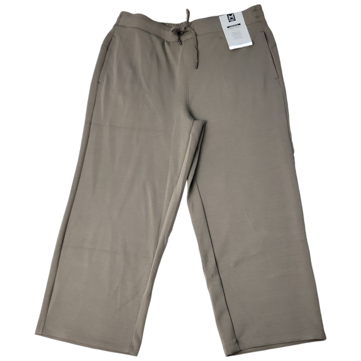 Member's Mark Women's Soft Sandwash Wide Leg Crop Pant - Picture 8 of 9