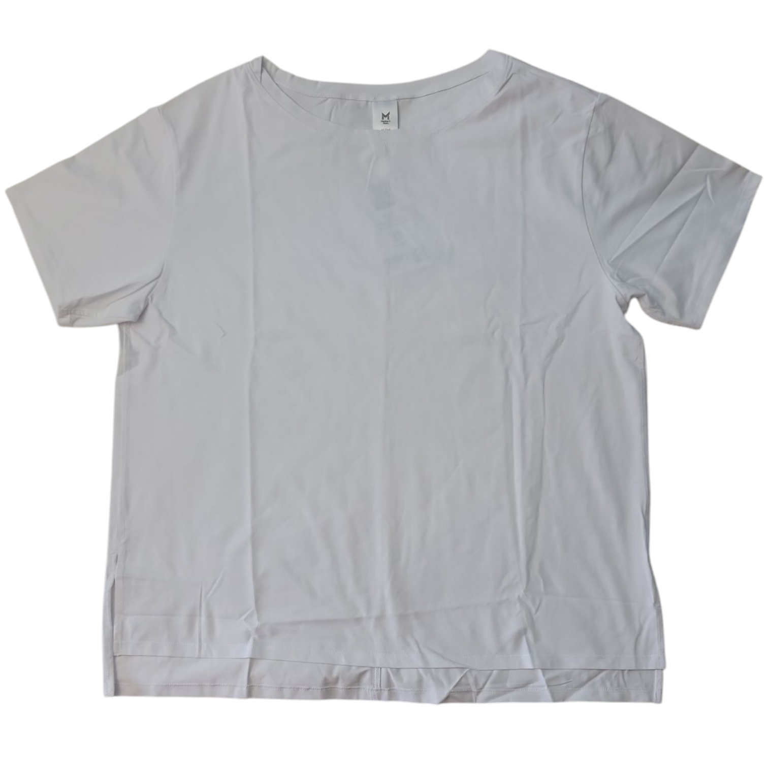 Member's Mark Damen Relaxed Fit Side Slit Active T-Shirt - Bild 8 von 9