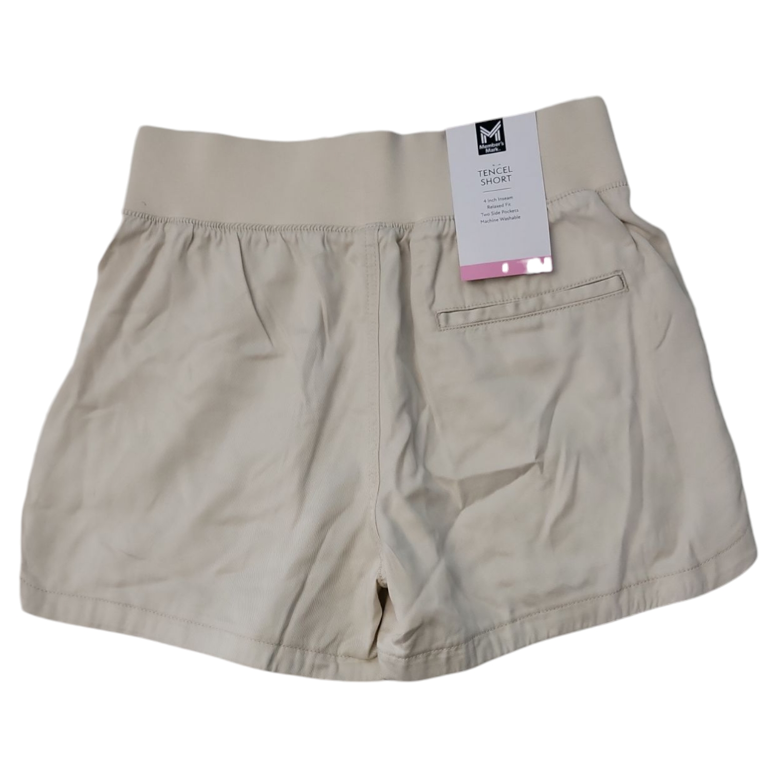 Member's Mark Women's 4" Inseam Relaxed Fit Tencel Short - Picture 7 of 8