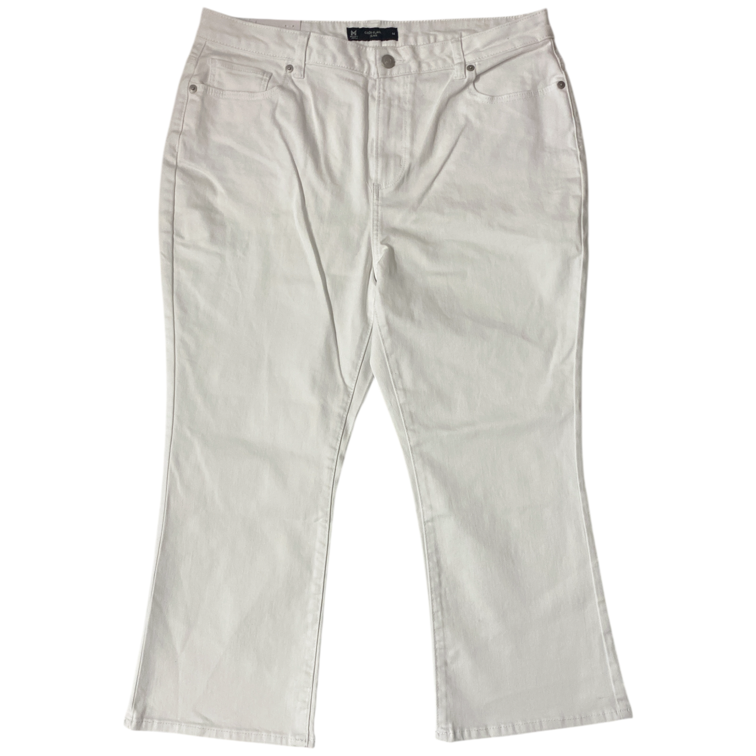 Member's Mark Women's High Rise Crop Flare Stretch Jeans