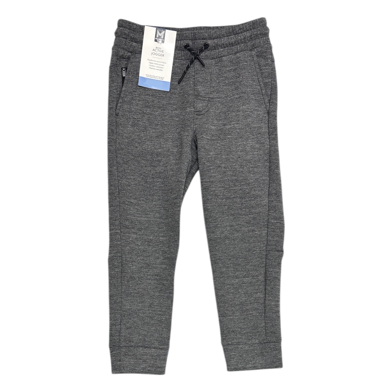 Member’s Mark Boy’s Elastic Waist Double Knit Active Jogger with Pockets