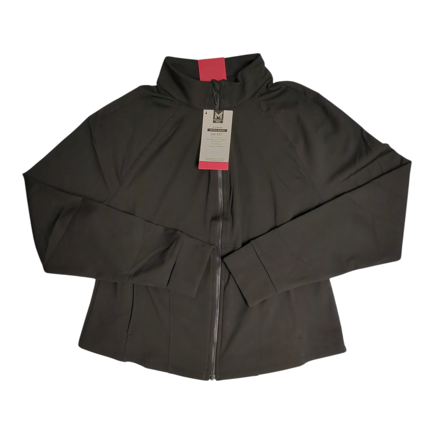 Member's Mark Women's Brushed Lining Full Zip Extra Warm Jac