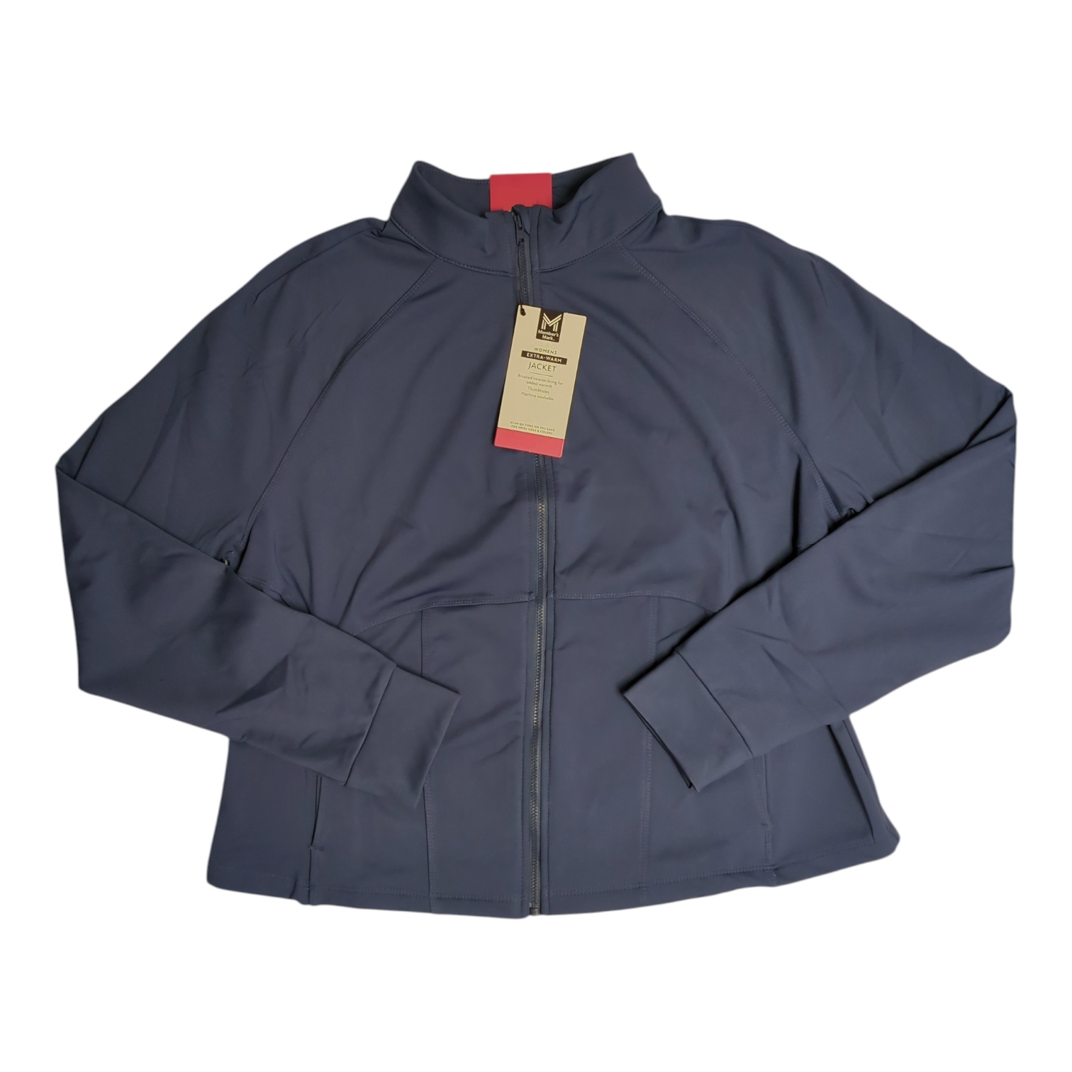 Member's Mark Women's Brushed Lining Full Zip Extra Warm Jac