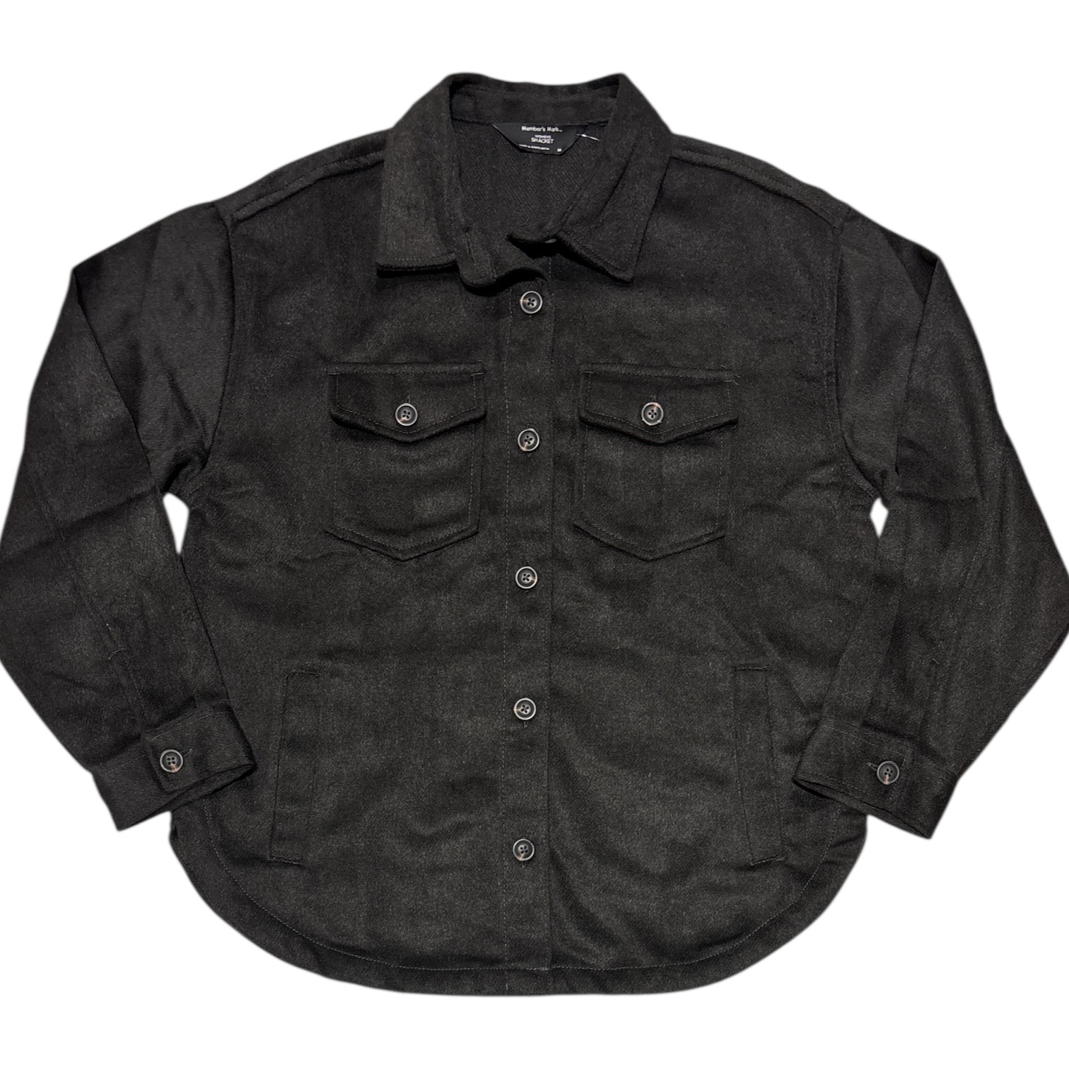 Member’s Mark Women’s Button Up Collared Warm Cozy Shacket