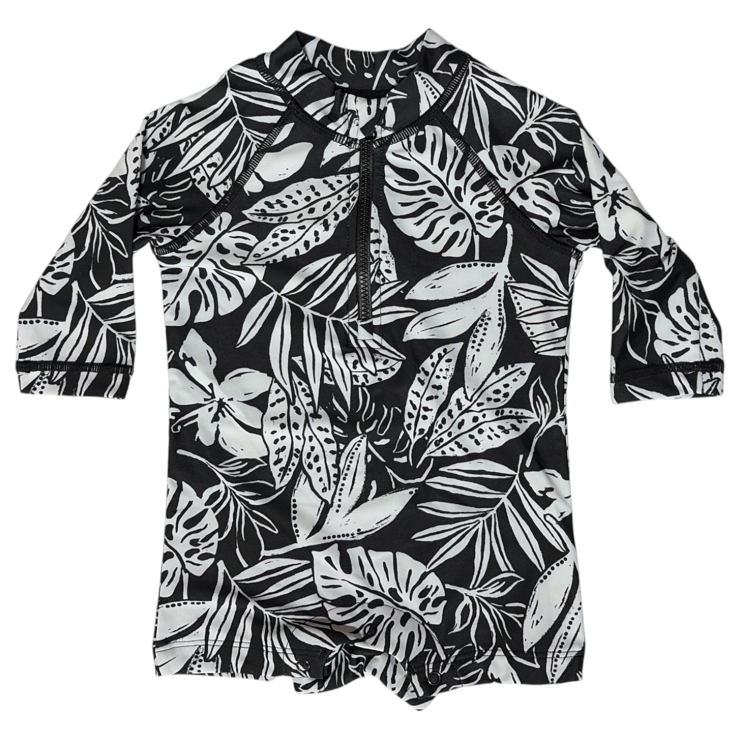 Member's Mark Baby Boys UPF 50+ Rashguard One-Piece Swimsuit
