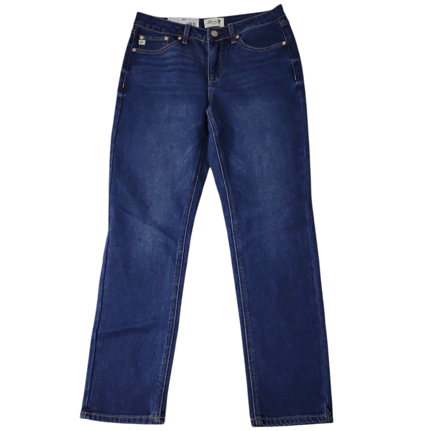 Seven7 Women's Stretch Comfortable 90's Straight Jean