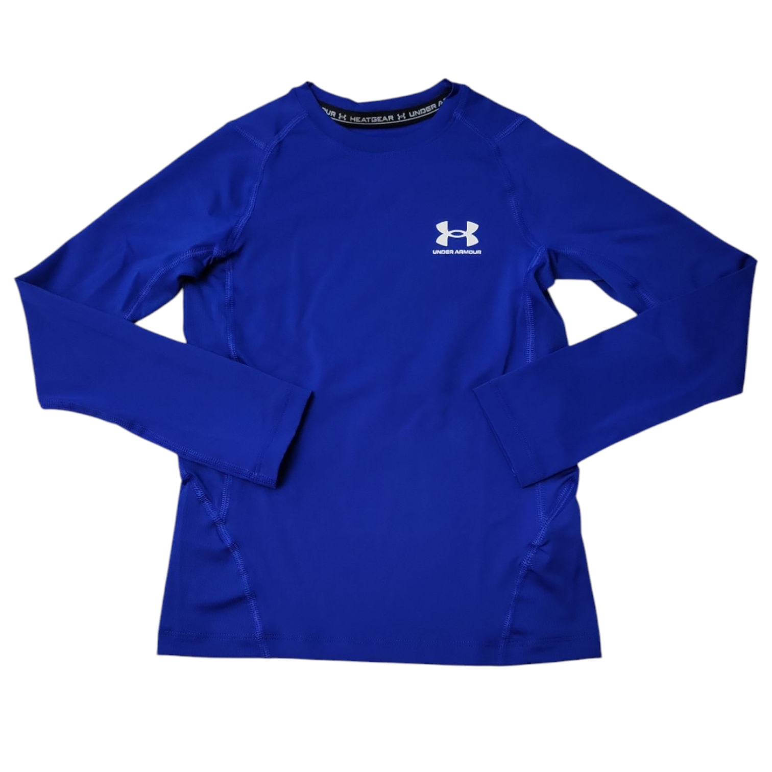 Under Armour Boy's HeatGear Armour Stretch Long Sleeve Shirt - Picture 5 of 8