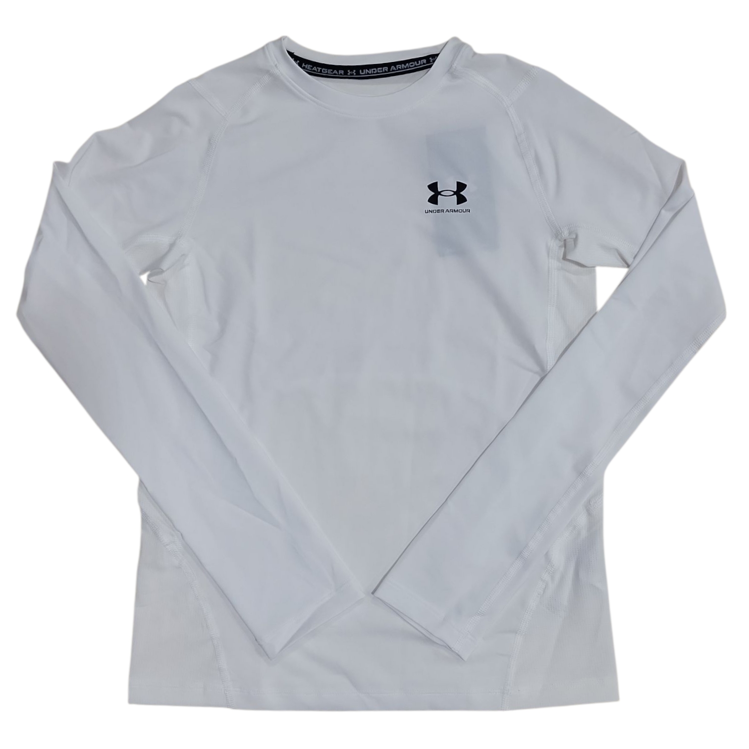 Under Armour Boy's HeatGear Armour Stretch Long Sleeve Shirt - Picture 7 of 8