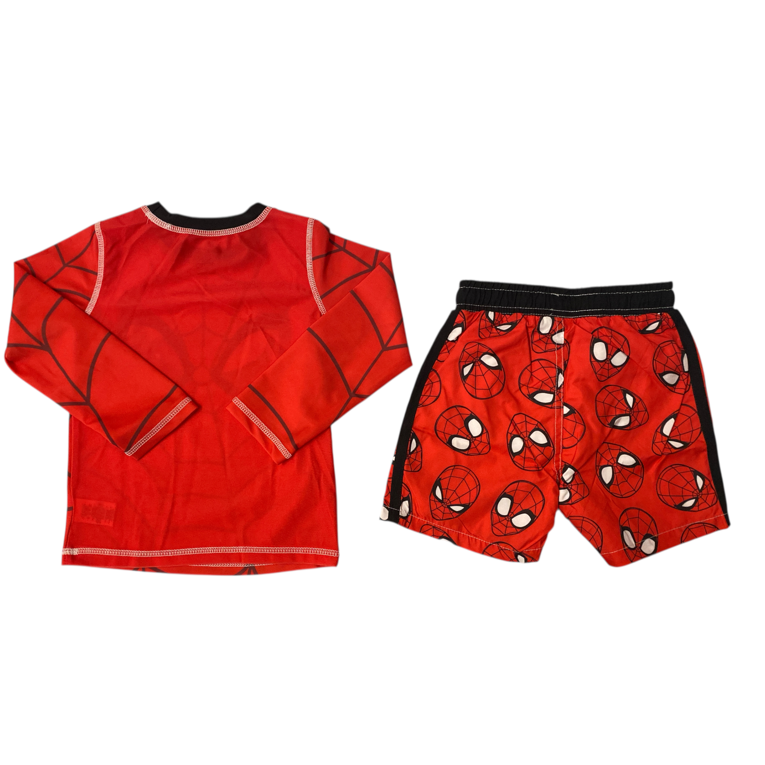 Character Toddler Boys 2-Piece Rashguard and Swim Trunk Set - Picture 9 of 9