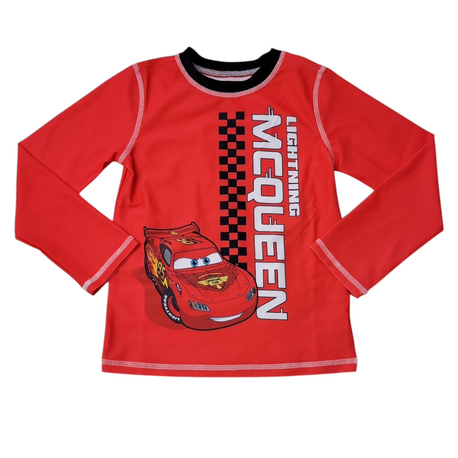 Character Boys 50+ UV Protection Quick Drying T-Shirt (Mickey Mouse, 5T) - Picture 3 of 5
