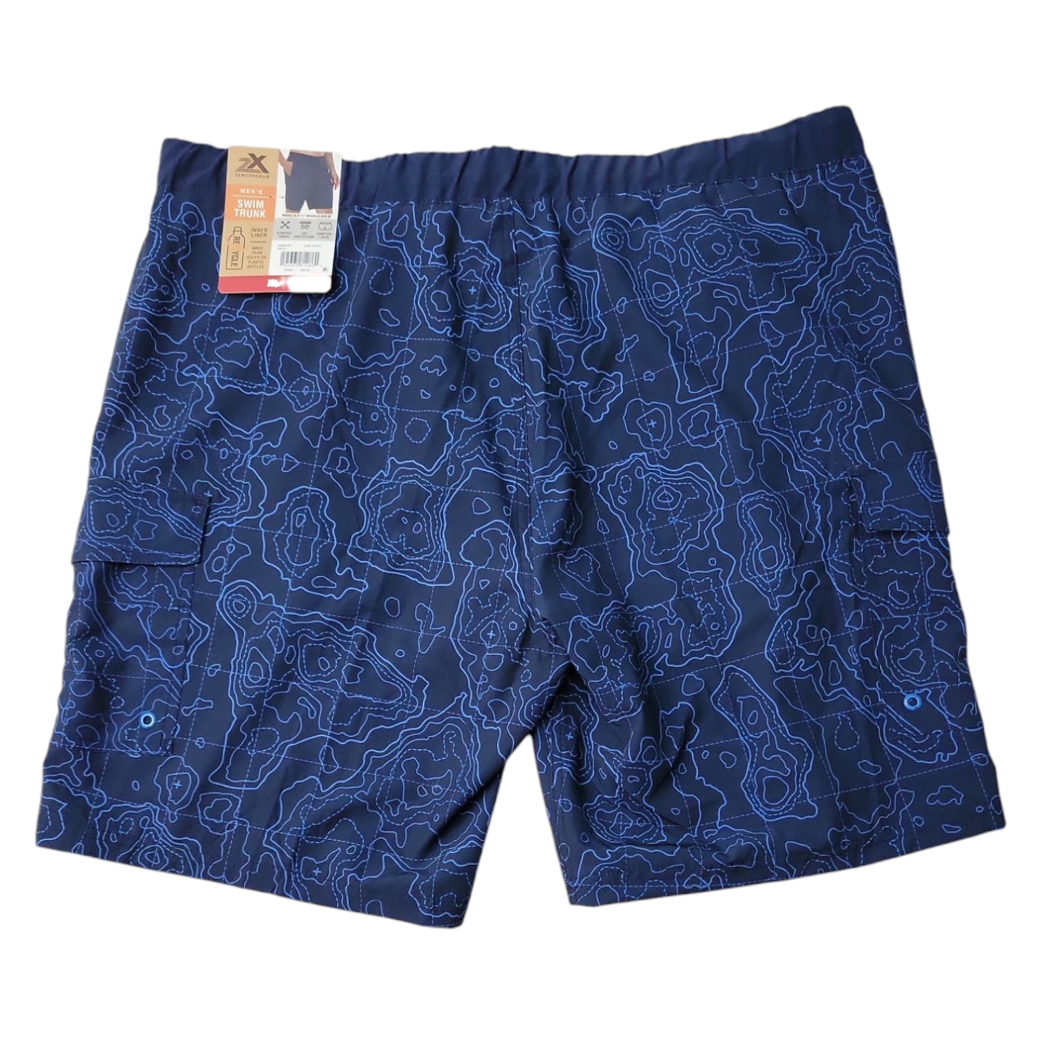 ZeroXposur Men's UPF 50+ Sun Protection Swim Trunk - Picture 11 of 16