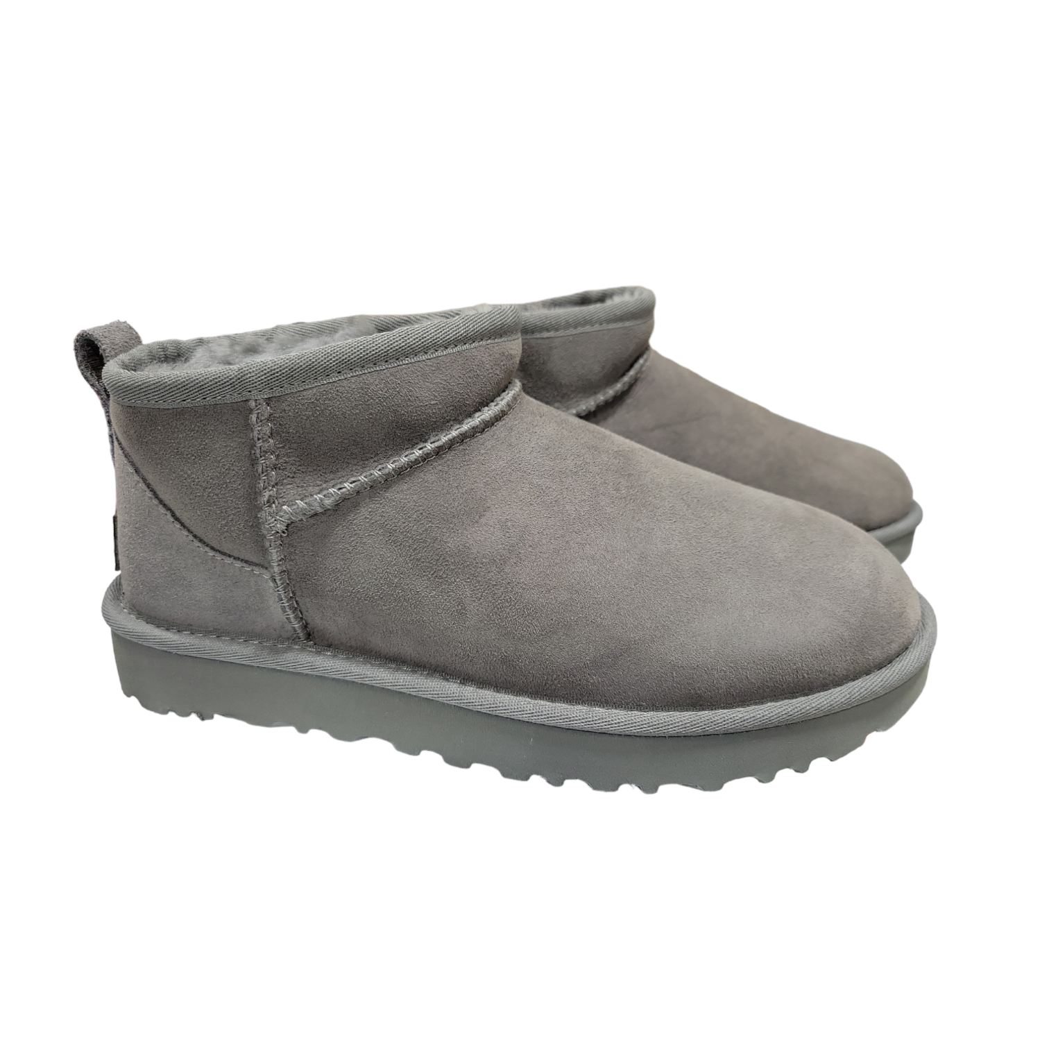 UGG Women’s Classic Ultra Mini 3.5″ Shaft Suede & Sheepskin Lined Boot