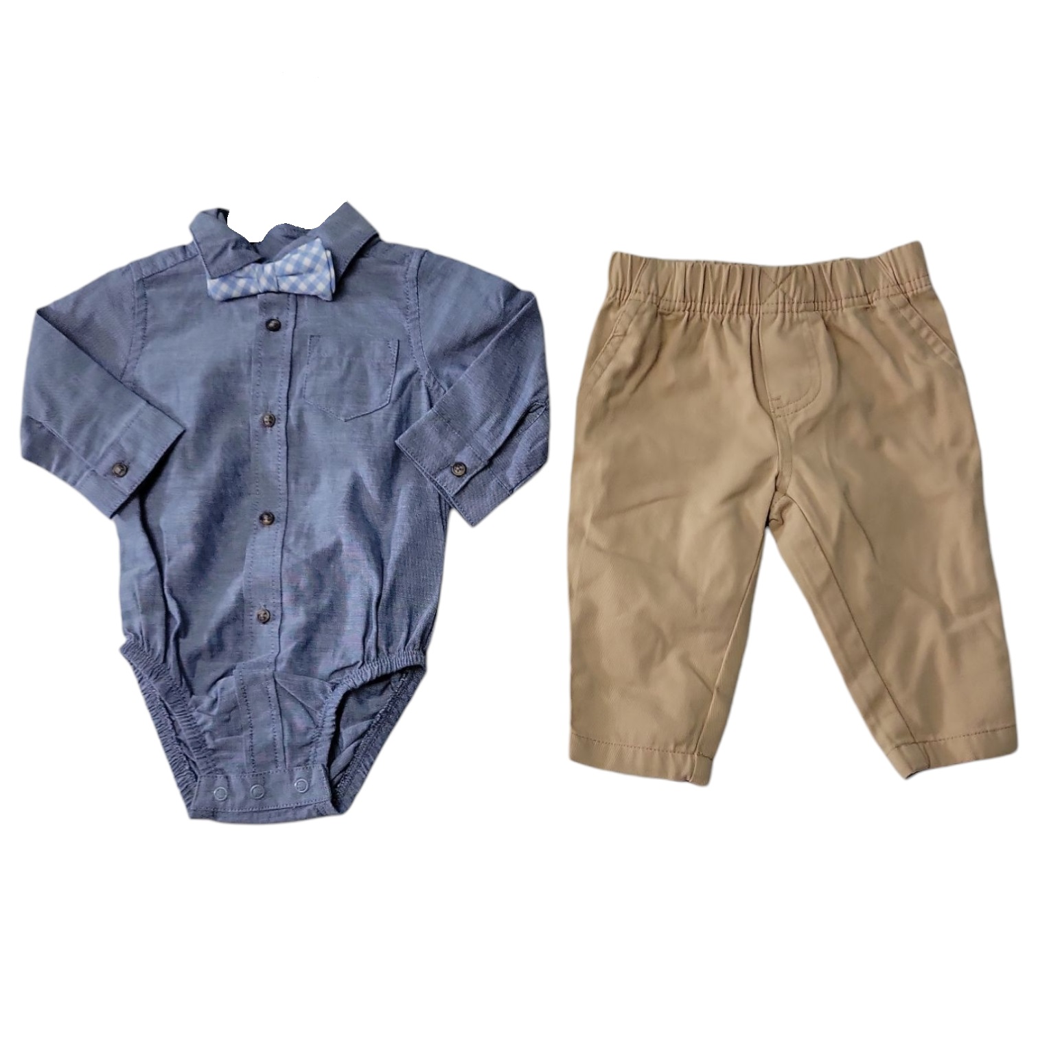 Carter's Boys Baby & Toddler Bowtie 2-Piece Occasion Set - Picture 4 of 6