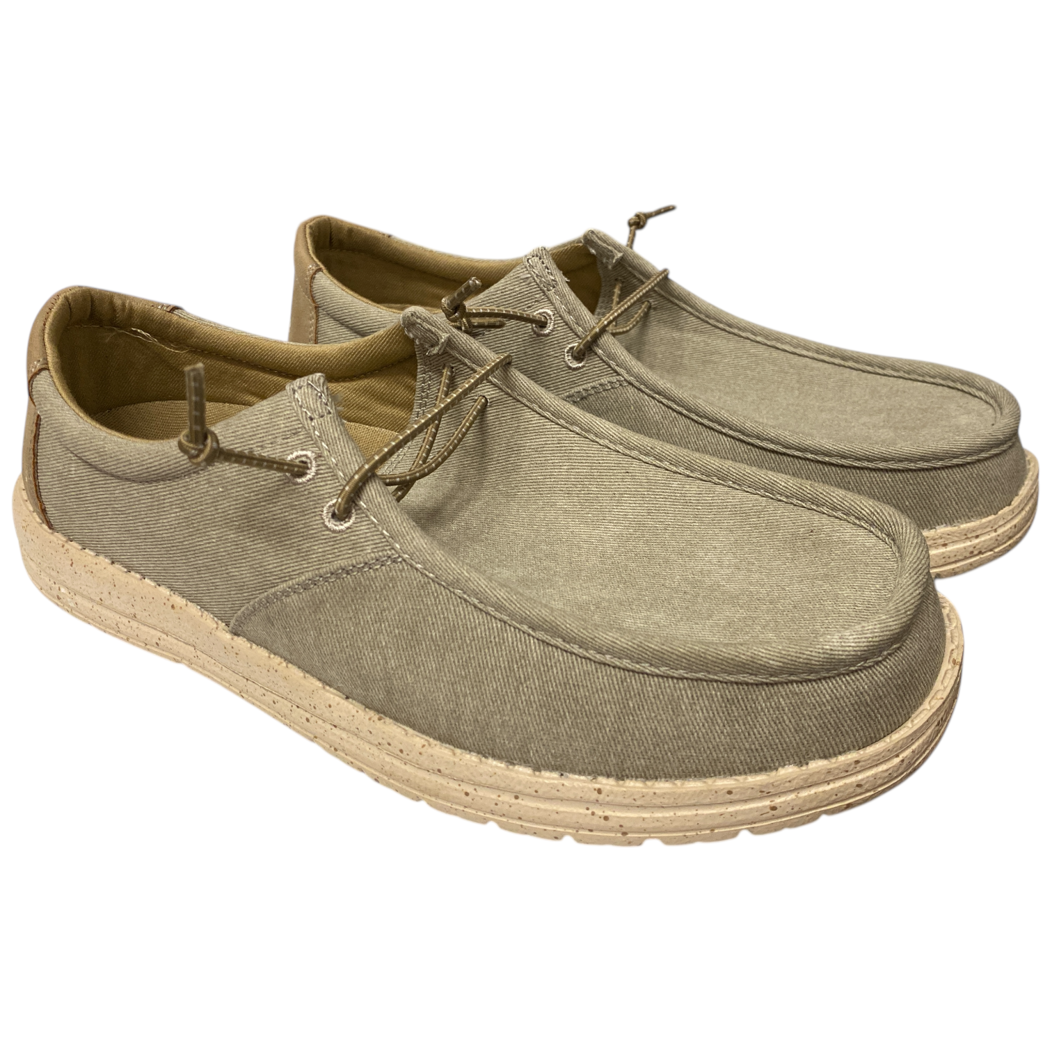 Eddie Bauer Mens Brown Slip-On Loafers Size 8M Rubber Sole Classic Stitching RETAILS $140 EDDIE BAUER EDGAR MENS SUEDE LEATHER BROWN SLIP  main image 3