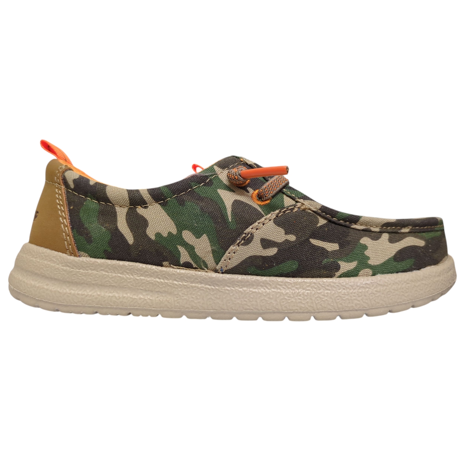 Eddie Bauer Boys Casual Canvas Slip-On Stretch Lace Loafer - Picture 10 of 13