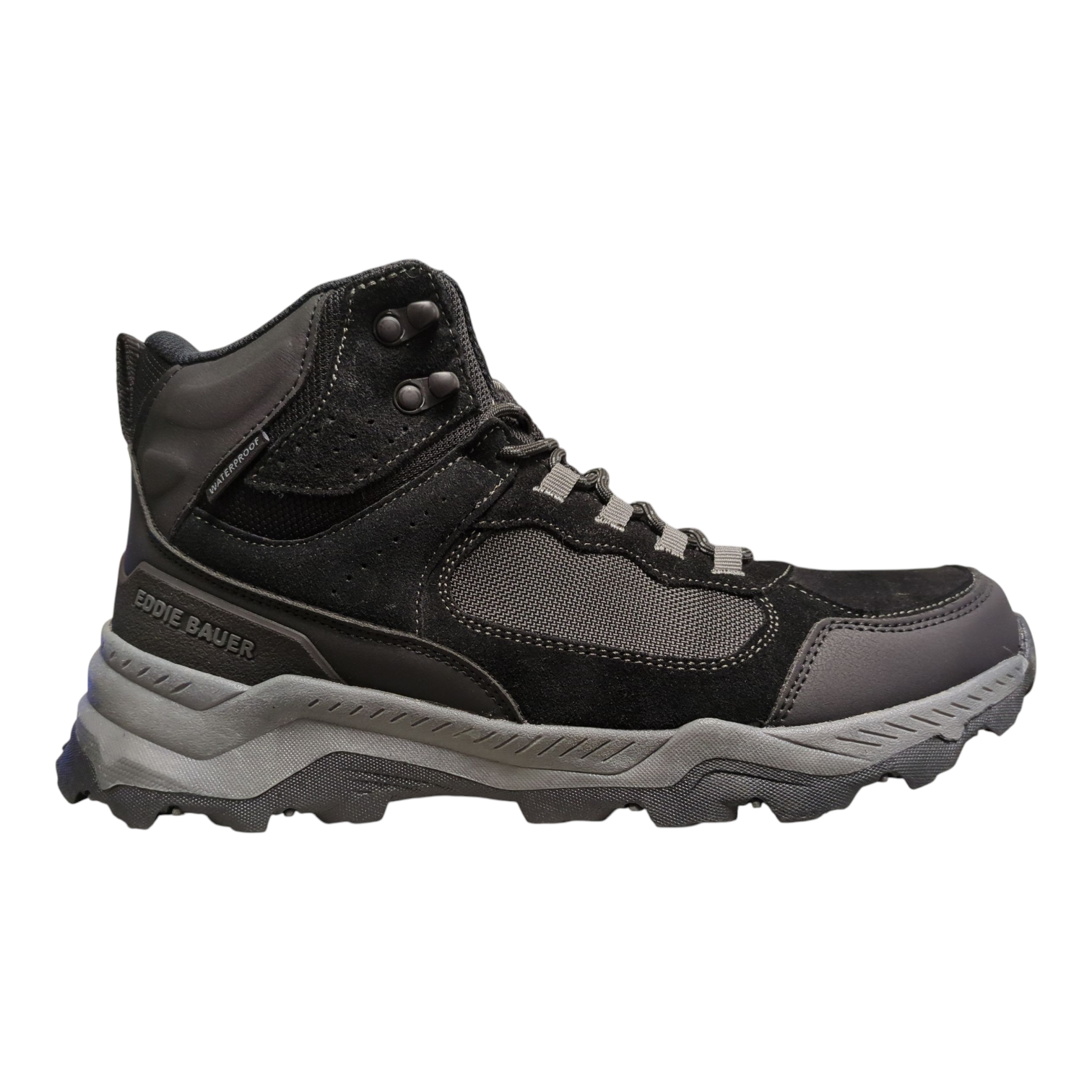 Eddie Bauer Men's Waterproof Suede Leather Outdoor Boot
