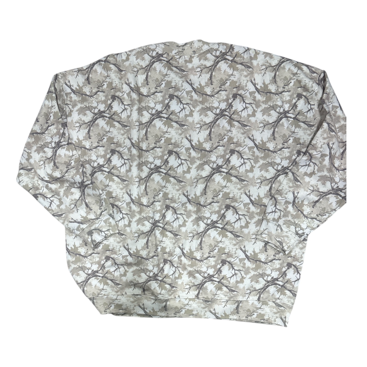 State of Mine Men's Long Sleeve Pullover Camo Crew Fleece Sweatshirt