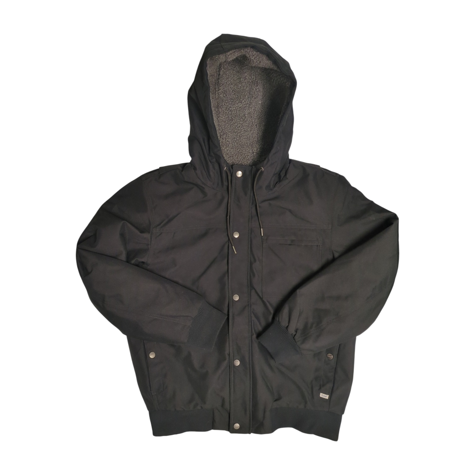 Lee Men's Oxford Workwear Sherpa Lined Bomber Jacket