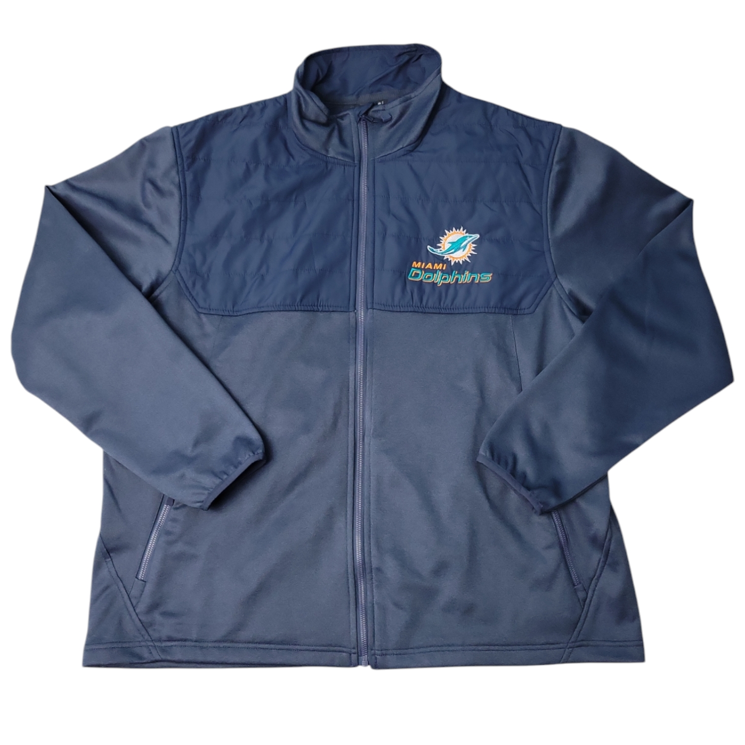 Giacca in morbido pile con tasche con cerniera per adulti con licenza ufficiale NFL - Foto 9 di 23