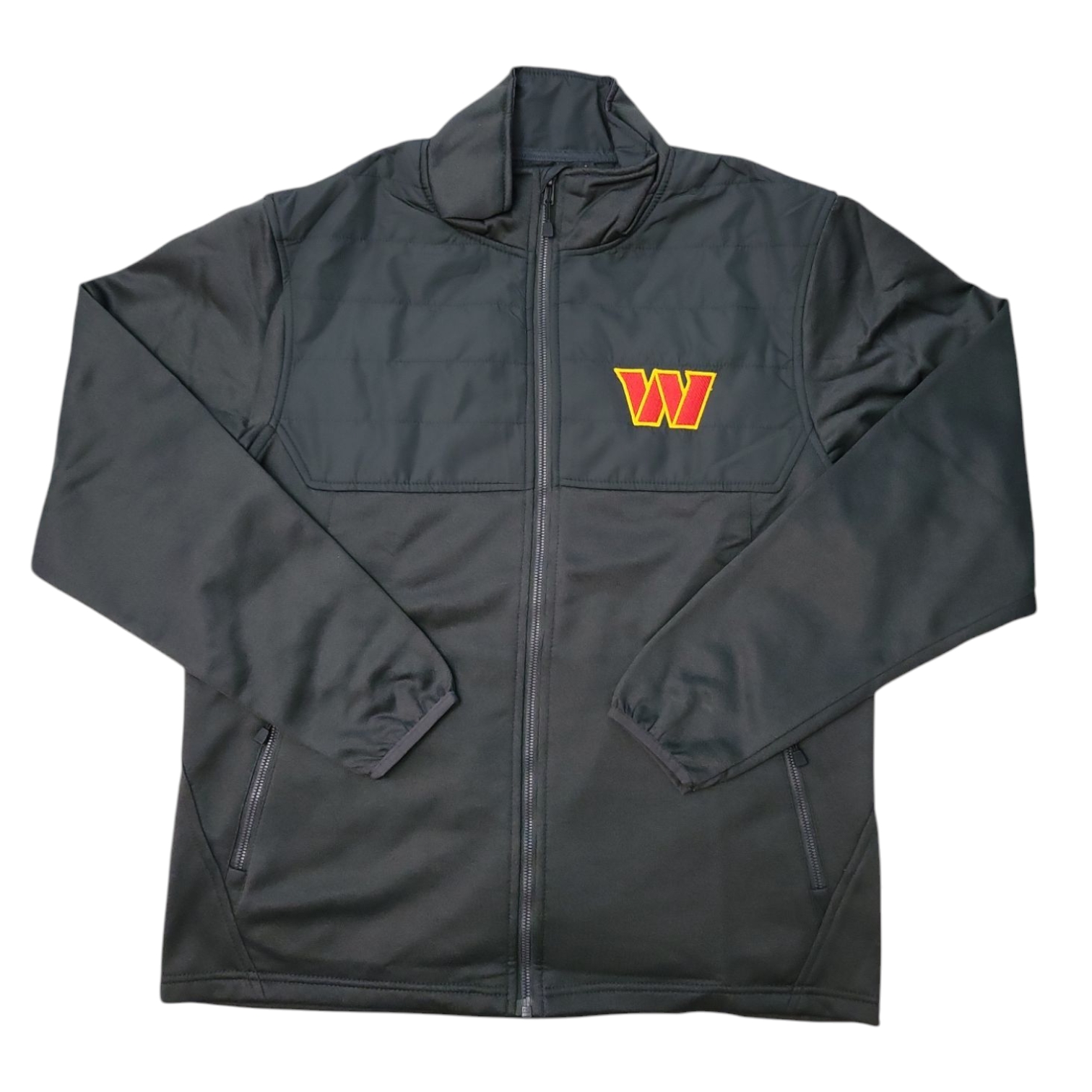 Giacca in morbido pile con tasche con cerniera per adulti con licenza ufficiale NFL - Foto 23 di 23