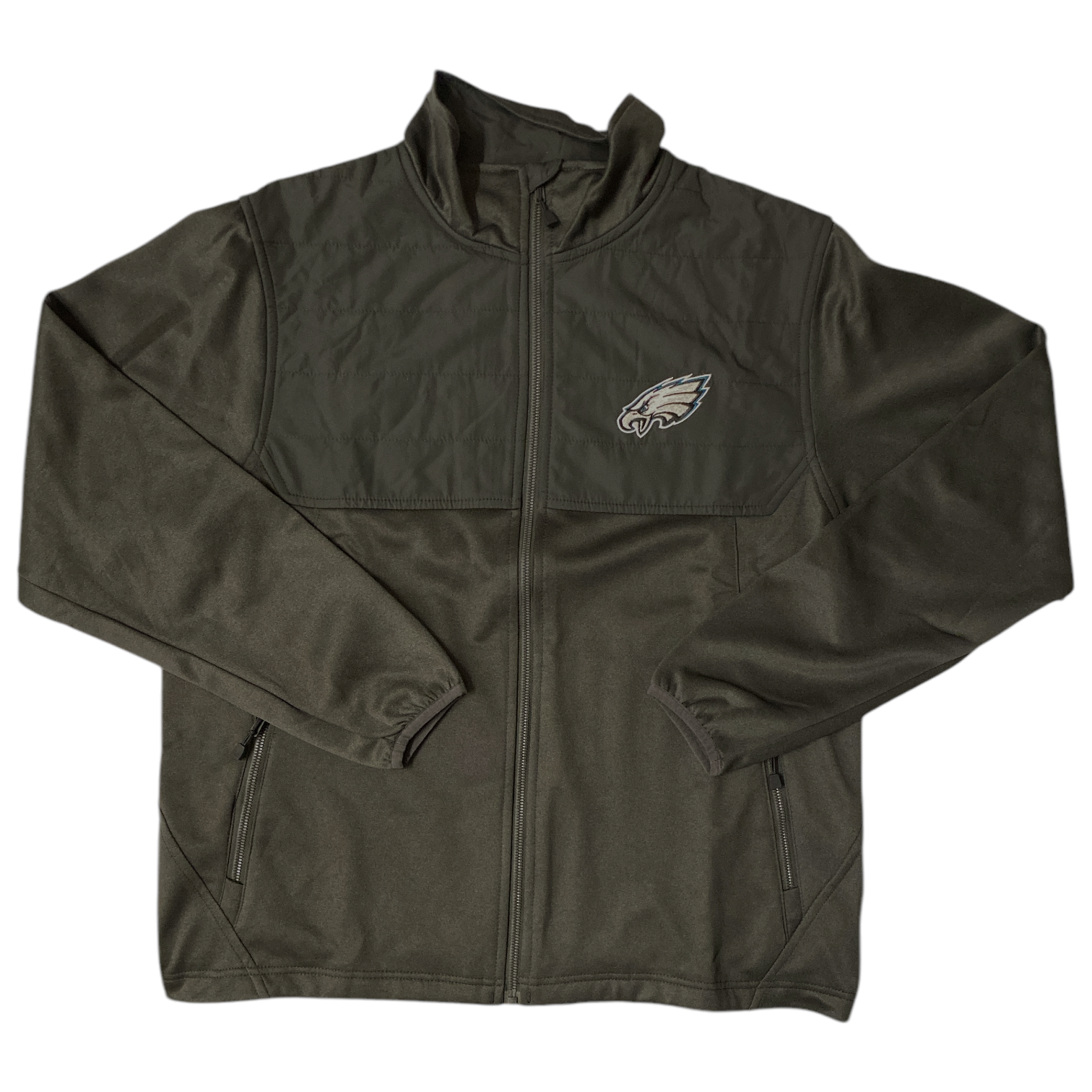 Giacca in morbido pile con tasche con cerniera per adulti con licenza ufficiale NFL - Foto 17 di 23