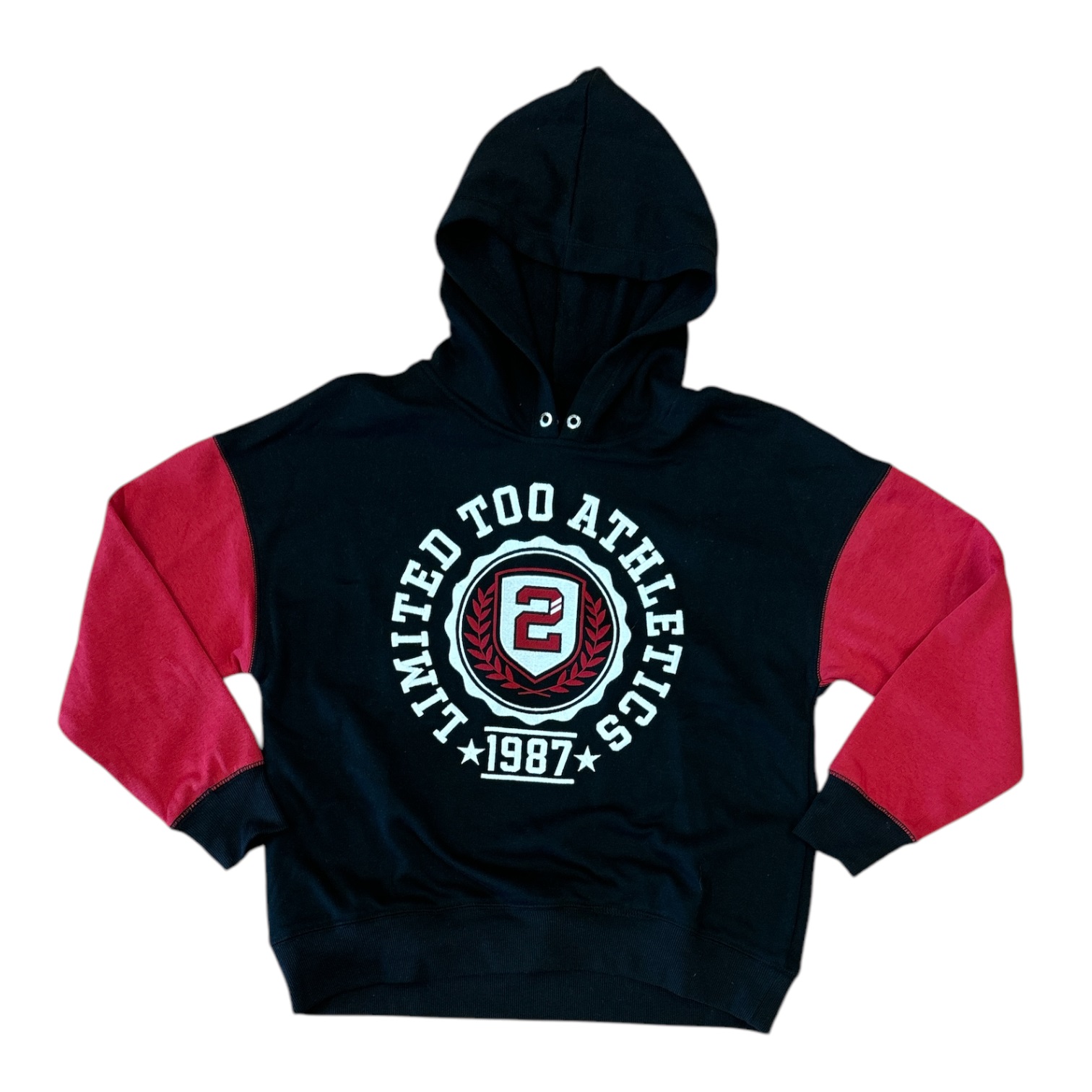 Limited Too Girls Warm Comfort Super Soft Varsity Hoodie - Picture 4 of 6