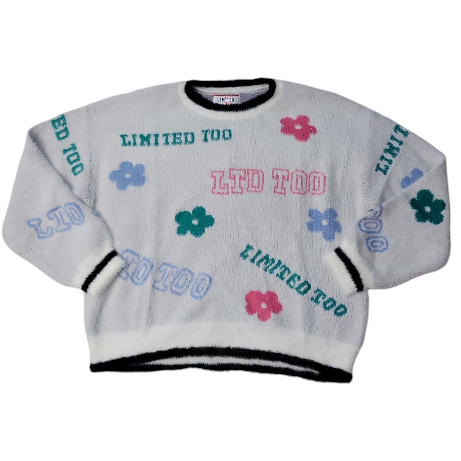 Limited Too Girls Eyelash Super Soft Pullover Sweater - Picture 5 of 7